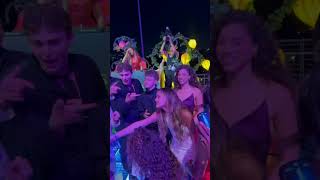 Liamani, Sway Bhatia, Alex Sampson, Malia Baker at the Descendants Wicked Wonderland Premiere Party @StageRightSecrets
