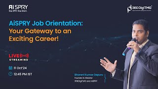 AiSPRY Job Orientation: Your Gateway to an Exciting Career! | 360DigiTMG