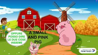 FARM ANIMALS, COLOURS AND BIG AND SMALL ADJECTIVES screenshot 5