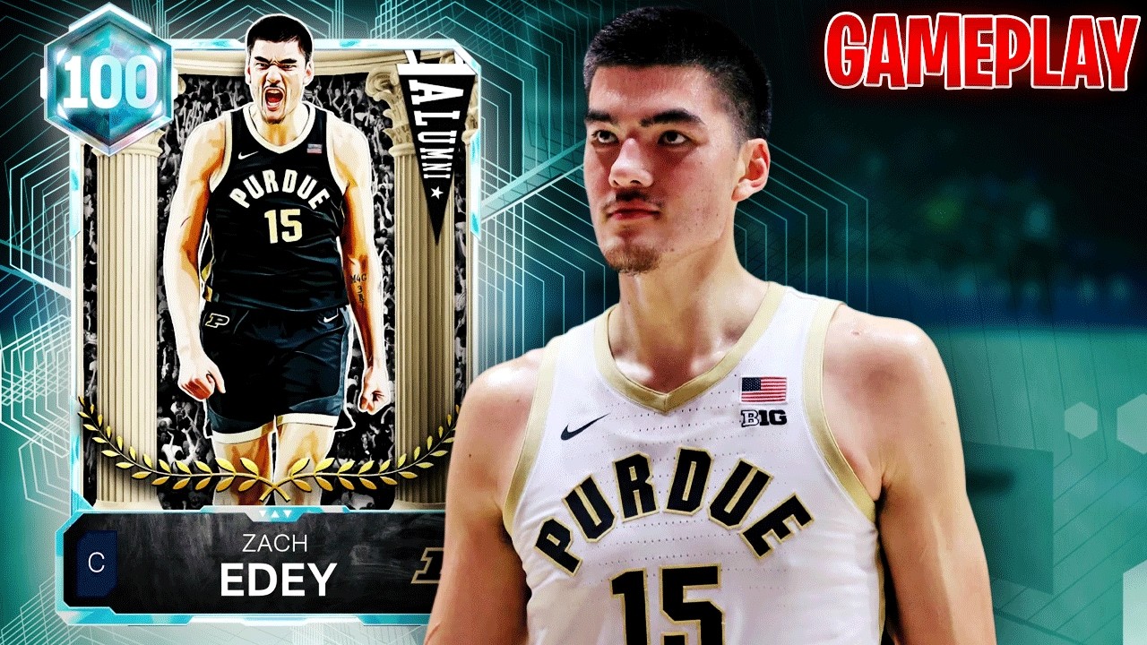 100 OVERALL ZACH EDEY IS JUST RIDICULOUS IN NBA 2K26 MyTEAM!!