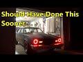 The Poor Man's Garage Lighting Alternative (Night & Day in 5 Minutes)