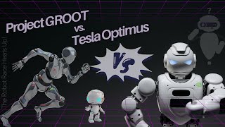Project GROOT vs. Tesla Optimus: The Robot Race Heats Up! #WTF #robots  #tesla  #nvidia