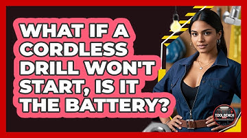 What If a Cordless Drill Won