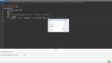 C++ Exam Question - 1 : Even & Odd Numbers : Computer Aided Analysis