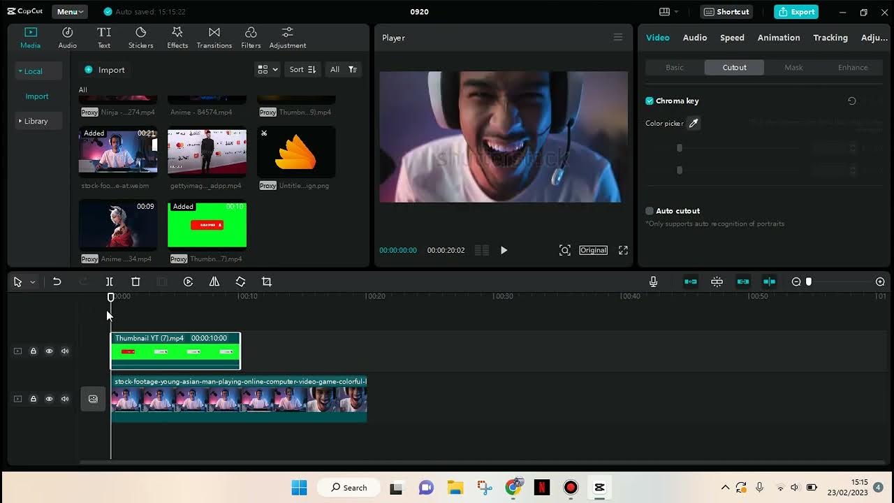 How To Remove Green Screen In CapCut PC Using Chroma Key? NEW UPDATE