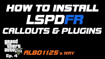 HOW TO INSTALL CALLOUTS & LSPDFR PLUGINS | GTA5 POLICE MOD TUTORIAL |Learn Modding GTA5 Albo