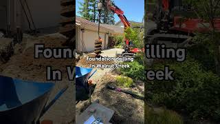 Foundation contractor drilled piers in Walnut Creek ca.
