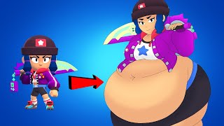 Brawl Stars Brawlers Got Fat | 41 Fat Brawlers and Skins