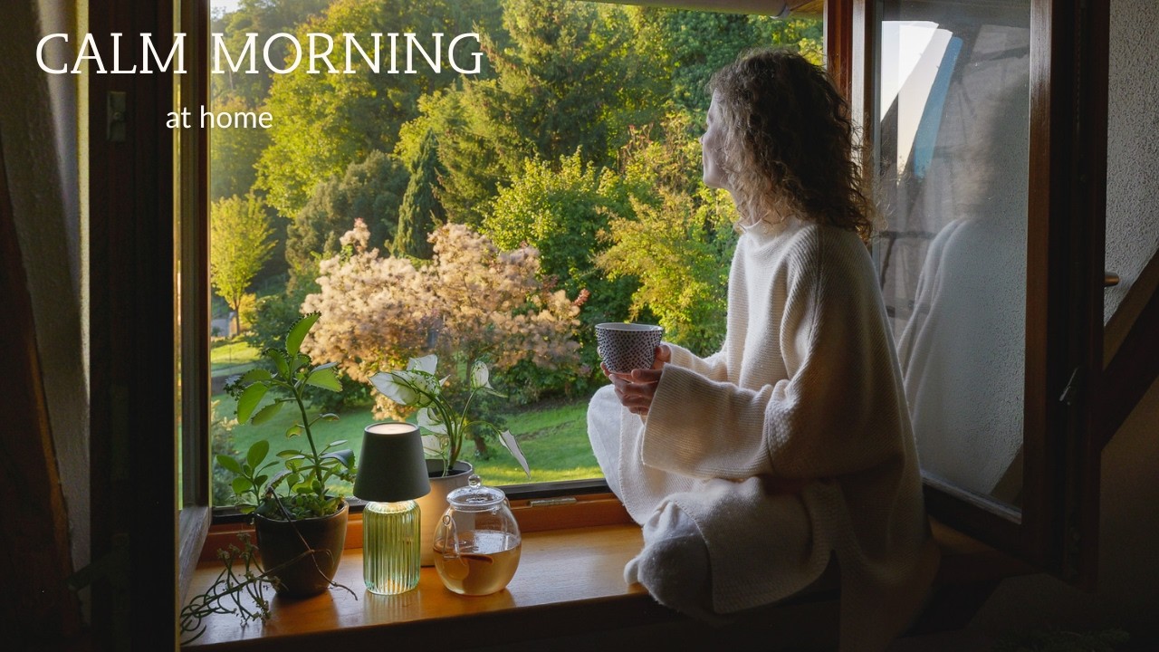 A Quiet Morning In The Hills | Tea, Apple Cake & Drying Herbs