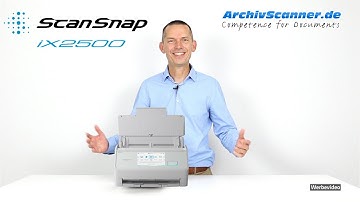 Der neue ScanSnap iX2500 Scanner von RICOH