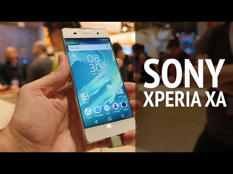 Sony Xperia XA - první pohled