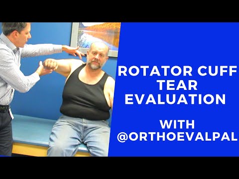 Rotator Cuff Tear Evaluation with @orthoevalpal