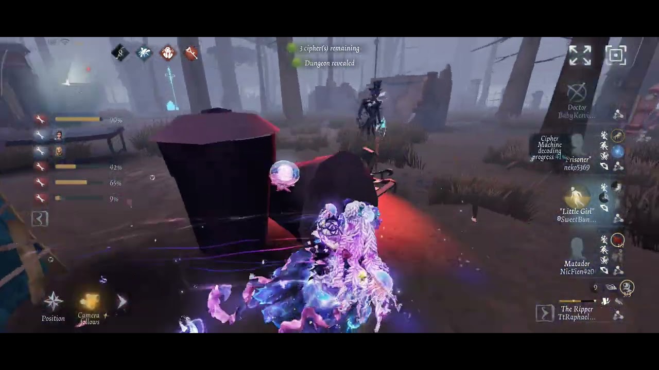 Rank with Detective S skin and my friend Buny  Mirage SS skin  and Kerv Angel A skin  #identityv  