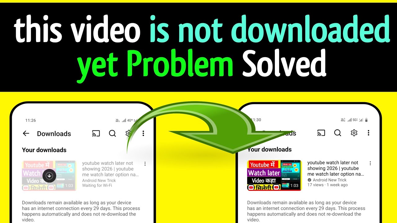 this video is not downloaded yet on youtube 2026 | youtube video not download problem 