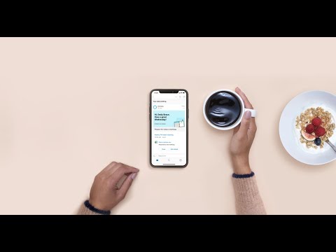 Start the day on track with your daily Briefing email from Cortana (Audio Description) - Start the day on track with your daily Briefing email from Cortana (Audio Description)