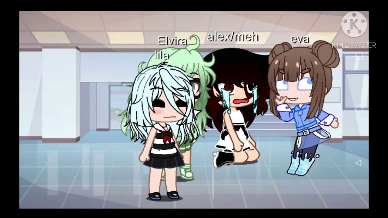 glow up meme//gacha club - YouTube