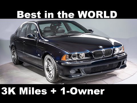 The Lowest Mileage 1-Owner 2003 E39 M5 Available In North America!