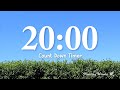 20 Minute Timer ⏳ Boost Your Motivation! Uplifting Morning Music for Work or Study