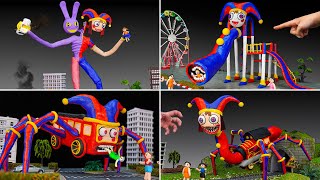 All THE AMAZING DIGITAL CIRCUS Mixed Trevor Henderson Monster with clay