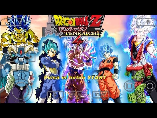 NEW Dragon Ball Z Ultimate Tenkaichi Tag Team Mod For Android PSP ISO With  Permanent Menu 