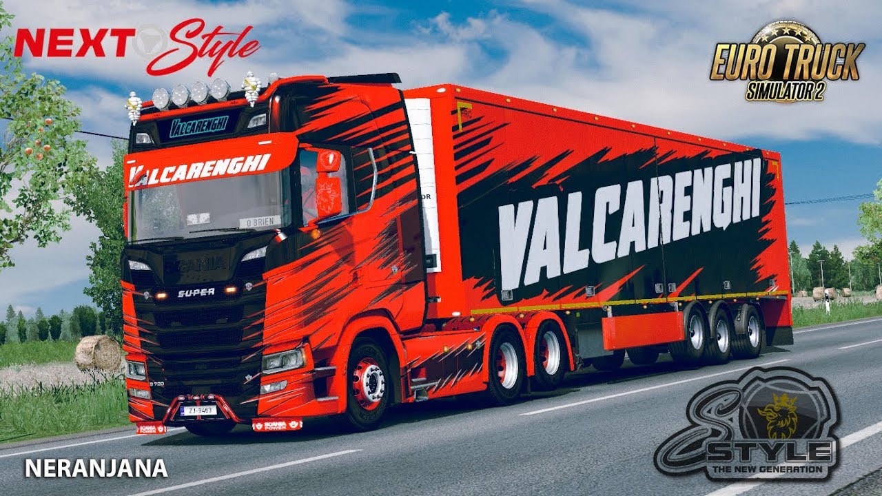 Ets Mod Next Gen Scania Valcarenghi Combo Trailer Skin Pack Ets