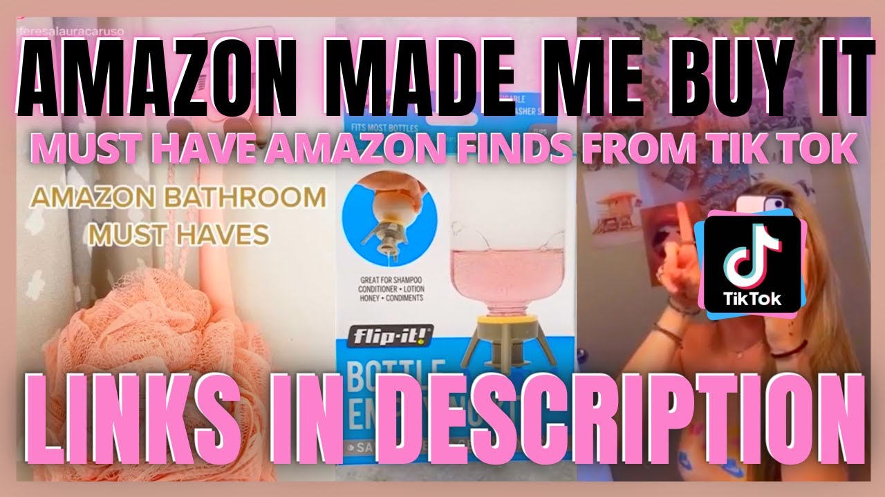 Amazon Tik Tok Must Haves *WITH LINKS* Bathroom Edition Tik Tok