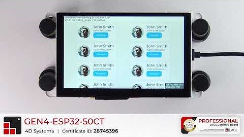 4D Systems gen4 ESP32 50CT