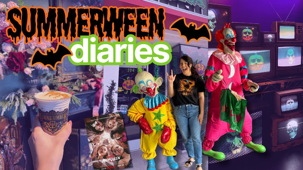 SUMMERWEEN IS HERE 👻 Spooky Shops, New Horror Movies & Halloween Hunting in June!
