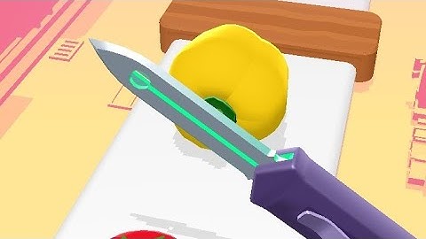 🍎🍑Perfect slices fruit cutting 3d game #Perfectslices