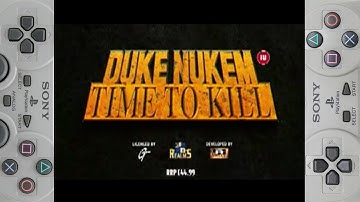 Duke Nukem: Time to Kill (Sony PlayStation\PSX\PSone\PS1\UK Commercial)