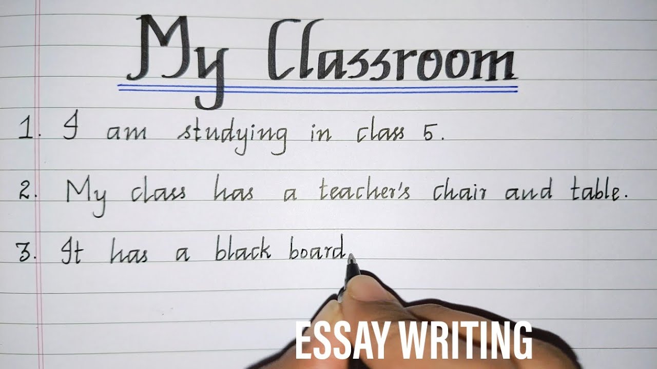 my classroom essay 5 lines