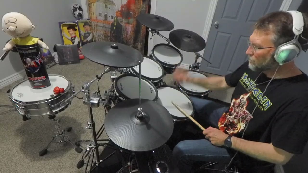Iron Maiden "Another Life" Drum Cover