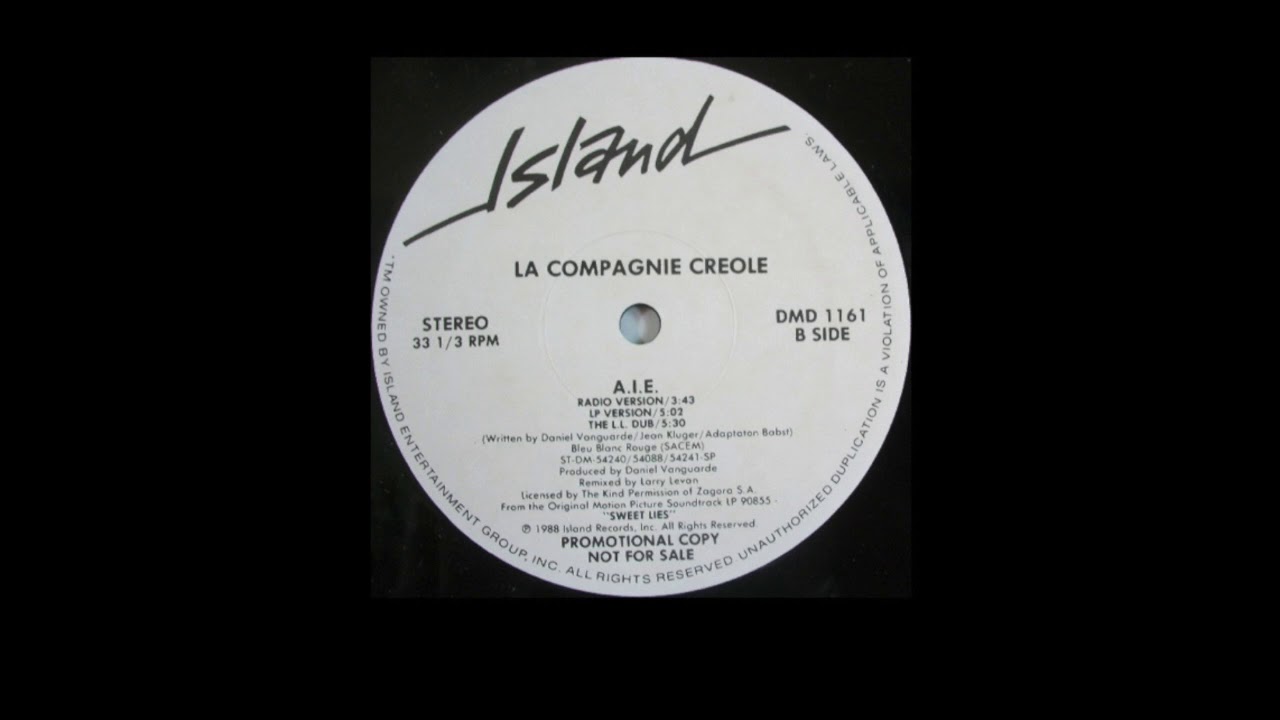 La Compagnie Creole - A.I.E. (Larry Levan Dub) - YouTube