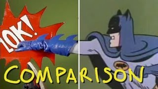 Batman 1966 Tv Show Intro - Homemade Comparison