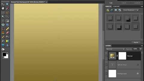 Gradient Woes & Fixes - Photoshop Elements Video Tutorial