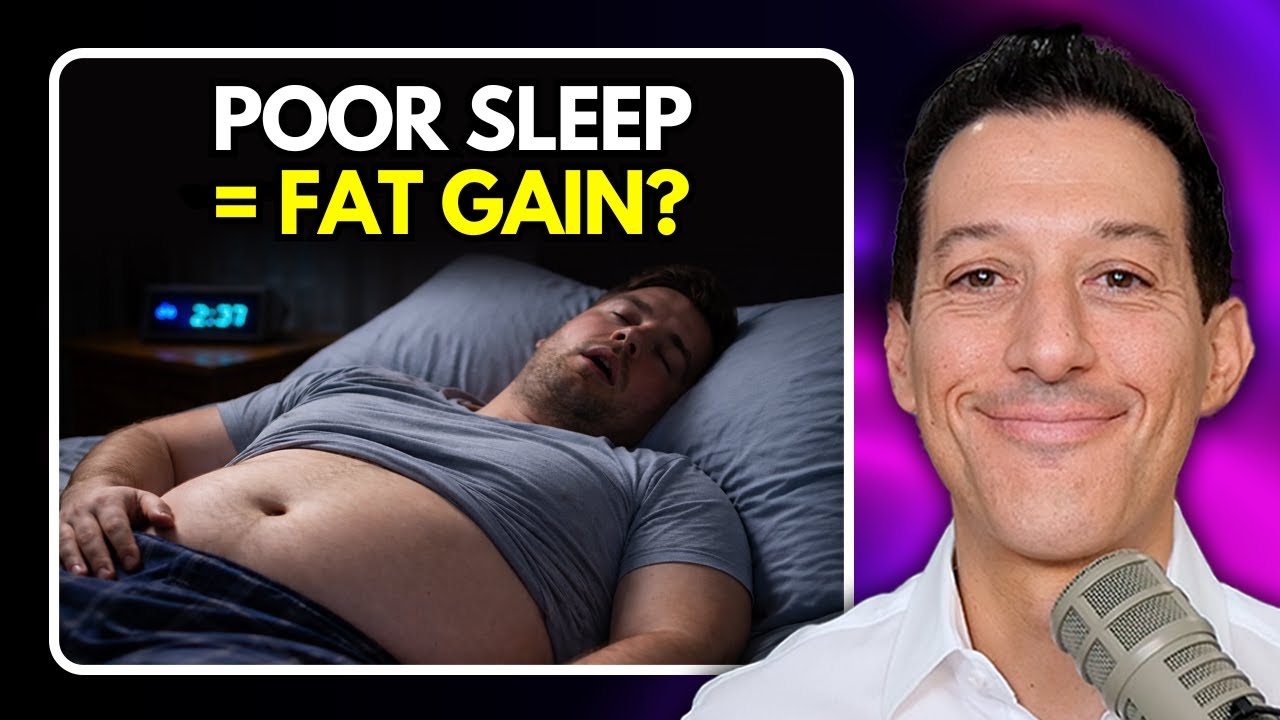 How Exactly Poor Sleep Causes Weight Gain + How to Fix It