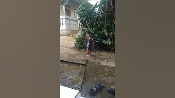 mandi hujan #short video