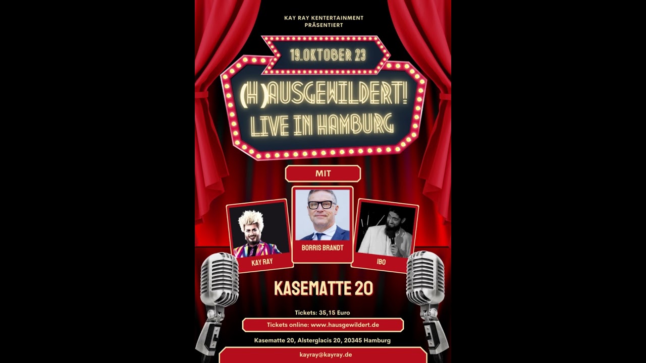 Save Space für normal gebliebene. (H)ausgewildert! Die Live Show, Hamburg 