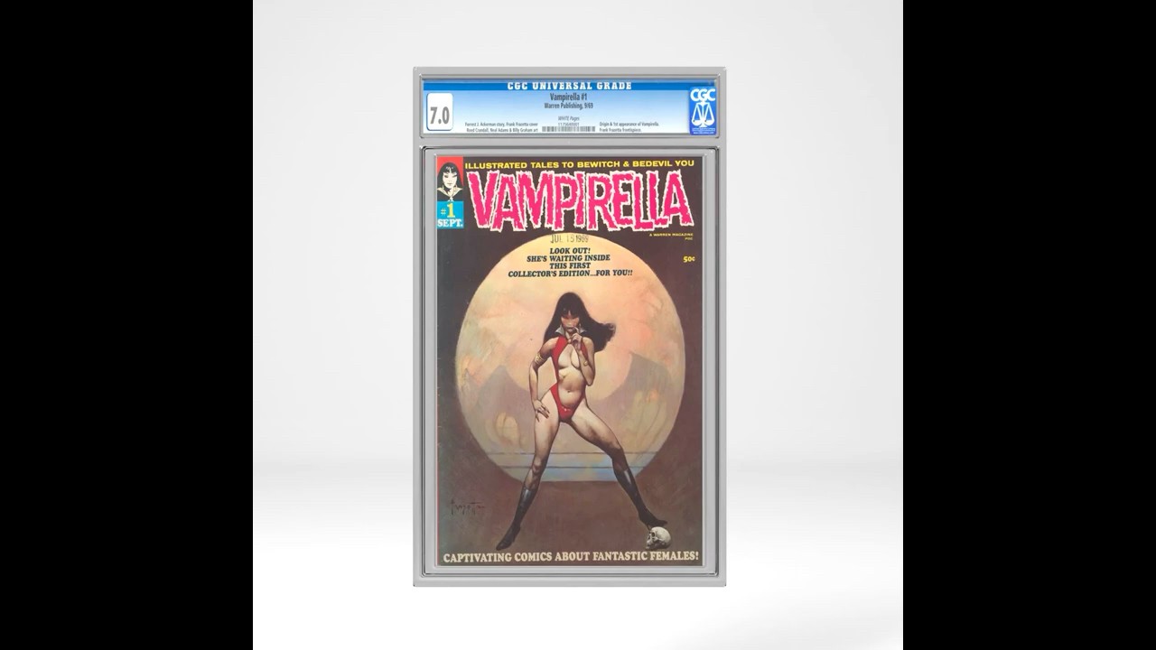 🩸 Vampirella #1 (1969) wanted a coffin… we gave her a Brink’s vault | Hero Kiosk soon