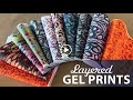 How to Layer Stencils Successfully | Mixing Patterns for Gel Printing–Tutorial Tidbits
