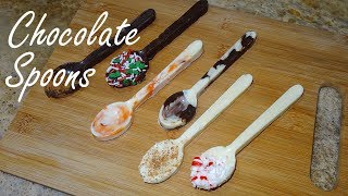 Chocolate Spoons - Trying Out the Wilton Chocolate Spoon Mold for the First Time