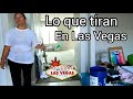 Lo que tiran en Las Vegas USA #92 buenas personas me regalaron...