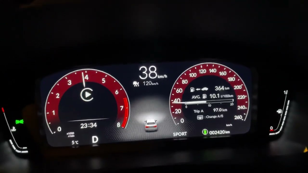 Honda Civic 2022 1.5 Vtec Turbo 182 Hp 0-100 Hız Denemesi