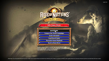 Rise of Nations: Extended Edition - A Brief Overview