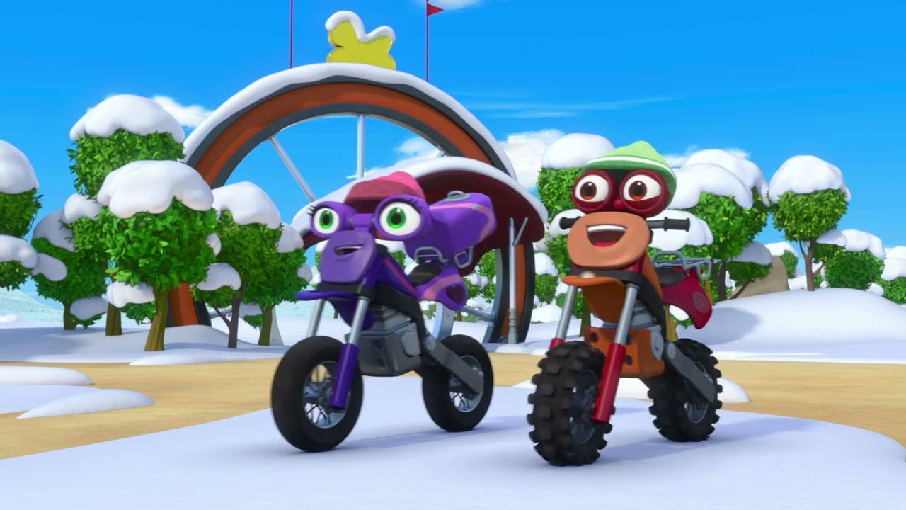 Ricky Zoom | Ricky's Ski Day / Dasher's Snow Castle | DOUBLE