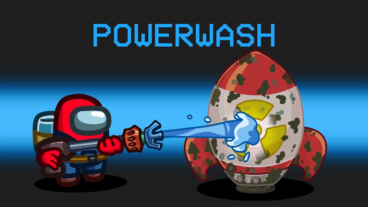 PowerWash Simulator Mod in Among Us 