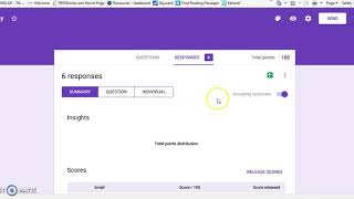 Google Forms - How to import file and import grades