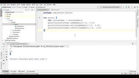 7.  Kotlin Classes & Constructors