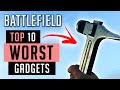 TOP 10 WORST GADGETS IN BATTLEFIELD GAMES (2020)