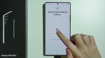 Samsung Galaxy S25 Ultra: How to Restore Back Up from USB Device (USB Flash Drive)
